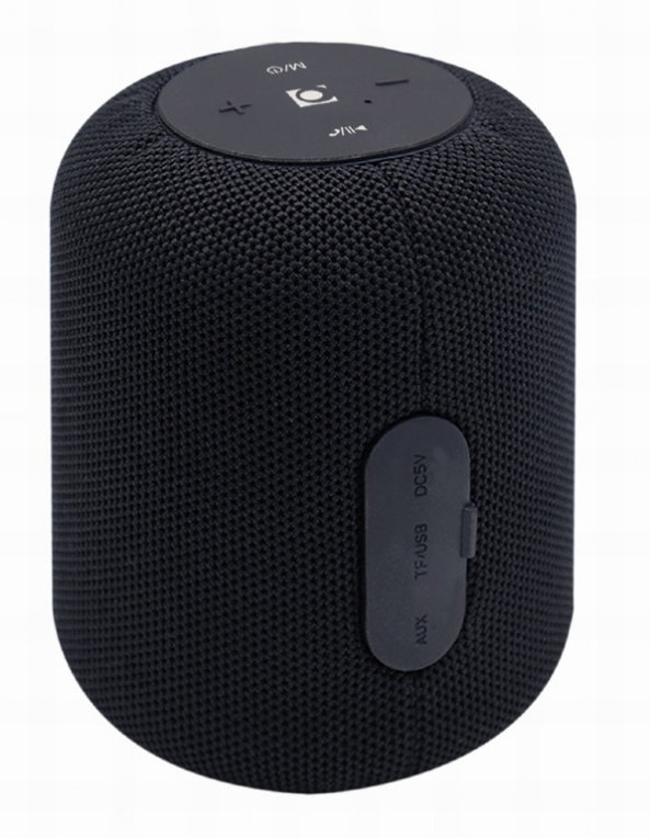 Coluna Portátil Bluetooth  5W Com Micro Preto