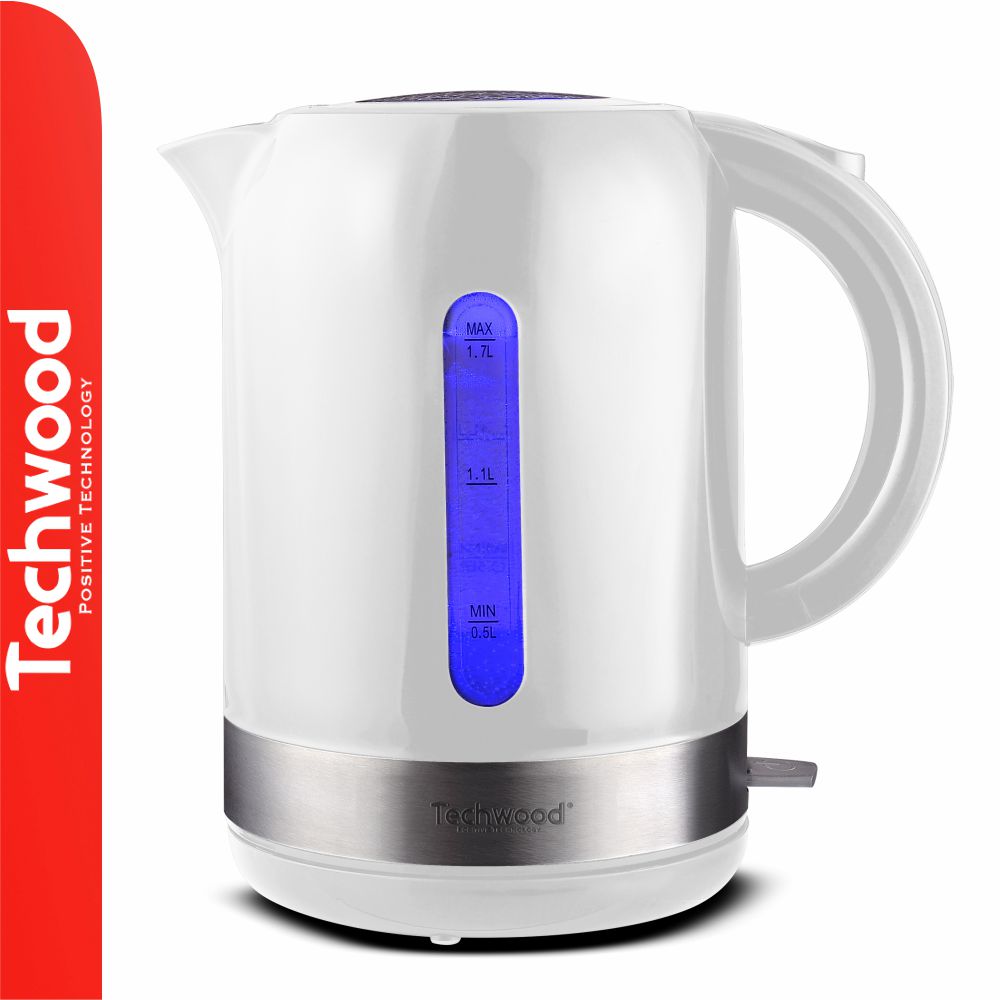 Fervedor De Água Elétrico 2200W 1.7L Branco 