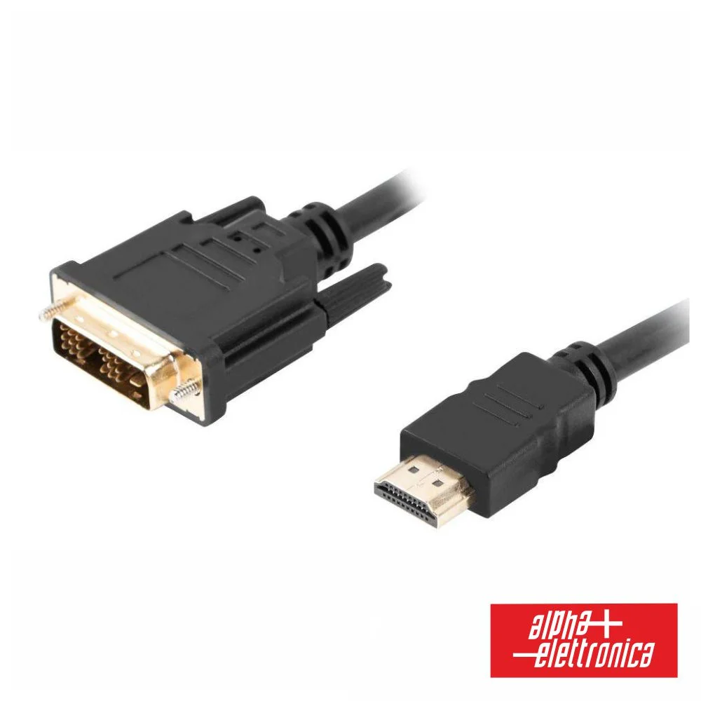 Cabo HDMI Macho / DVI-D Single Link Macho 5m