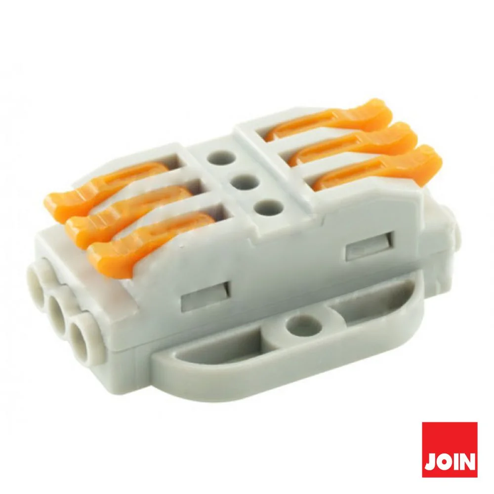 Ligador De Pressão 3 Condutores 0.08 - 4mm² JOIN