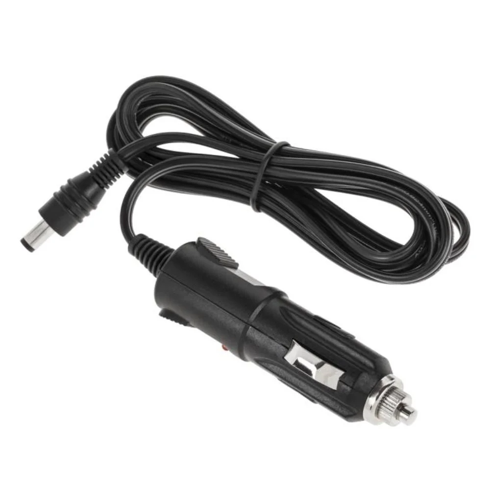 Cabo Alimentação Ficha Isqueiro 12V C/ Ficha DC 2.1/5.5mm