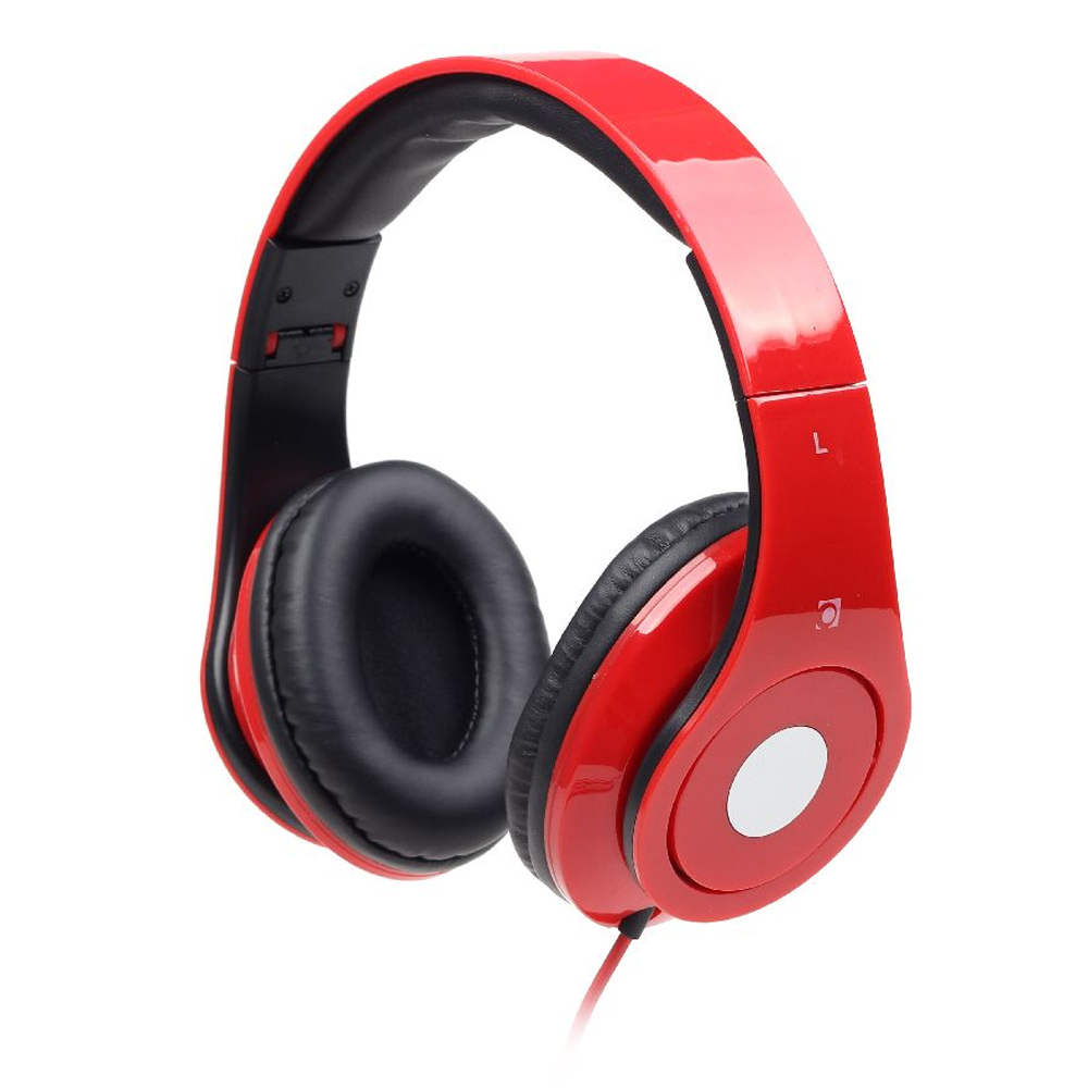 Auscultadores  ST C/Micro In-line Vermelho