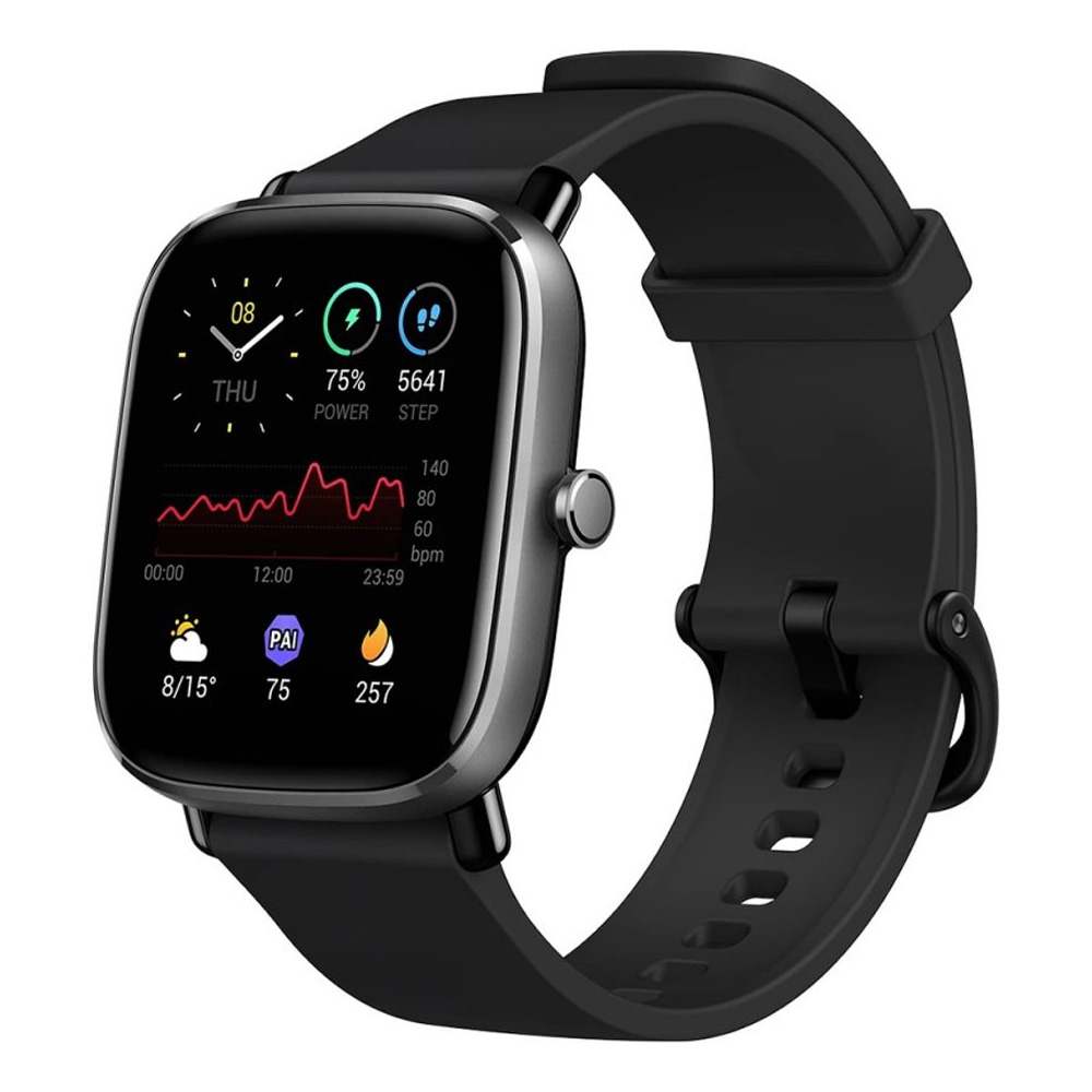 Smartwatch Amazfit GTS 2 mini 1.55 AMOLED - Preto meia-noite