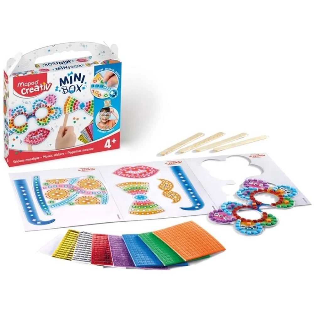Caixa Mini Autocolantes Mosaico Maped Creative