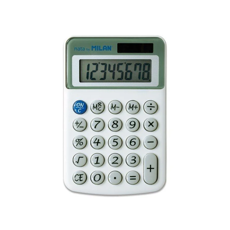 Calculadora Milan Cinza