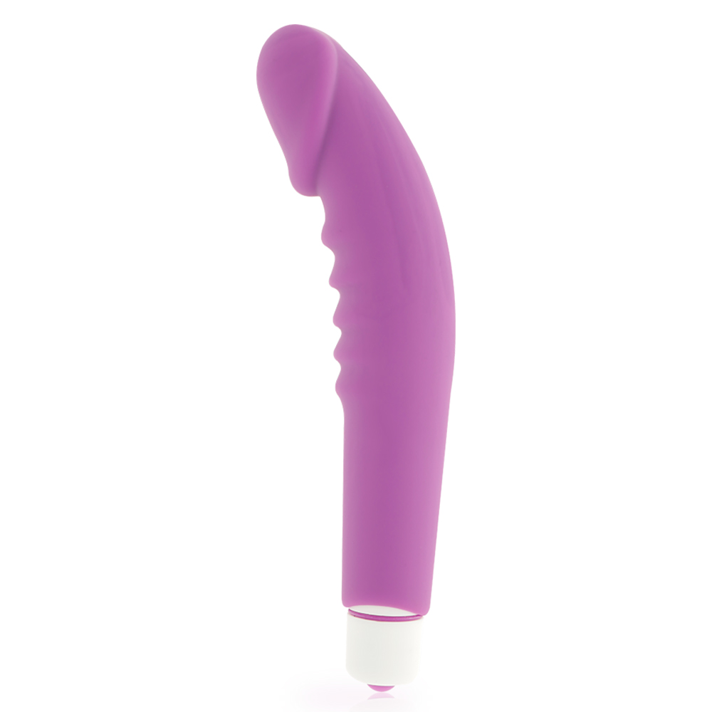 REALISTIC PLEASURE PURPLE SILICONE