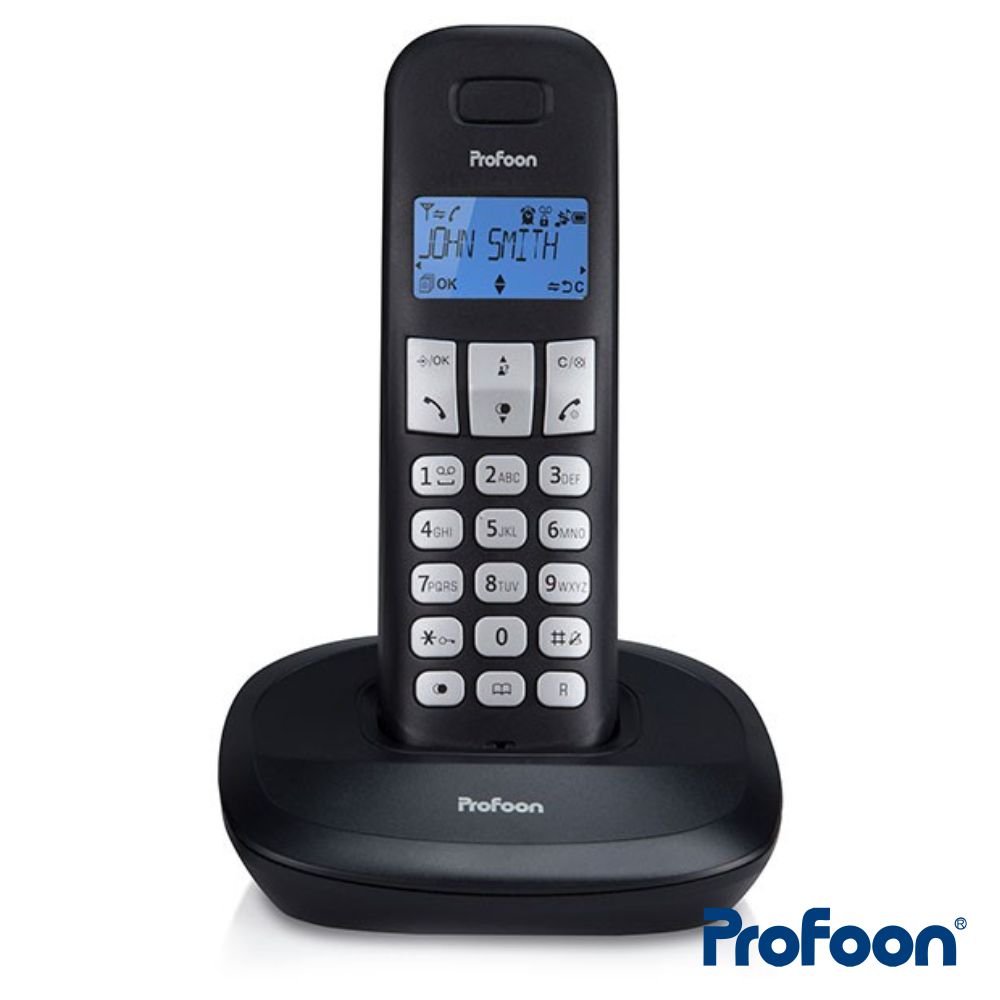 Telefone S/ Fios Preto 