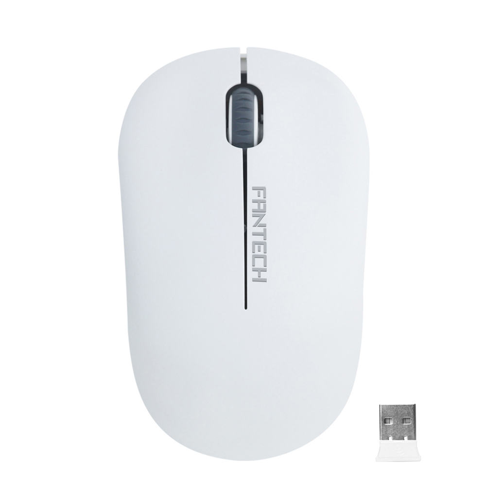 Rato  Office Wireless Branco