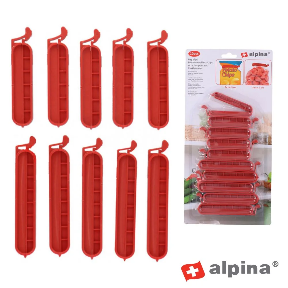 Conjunto Molas de Cozinha Vermelhas Alpina