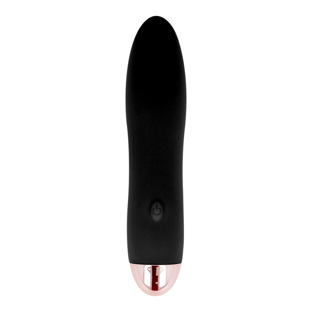 VIBRADOR RECARREGÁVEL  QUATRO PRETO 7 VELOCIDADES