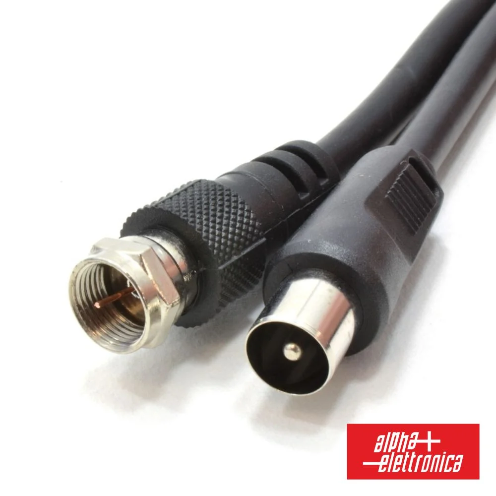 Cabo F Macho / Coaxial 9.5mm Macho 5m ALPHA