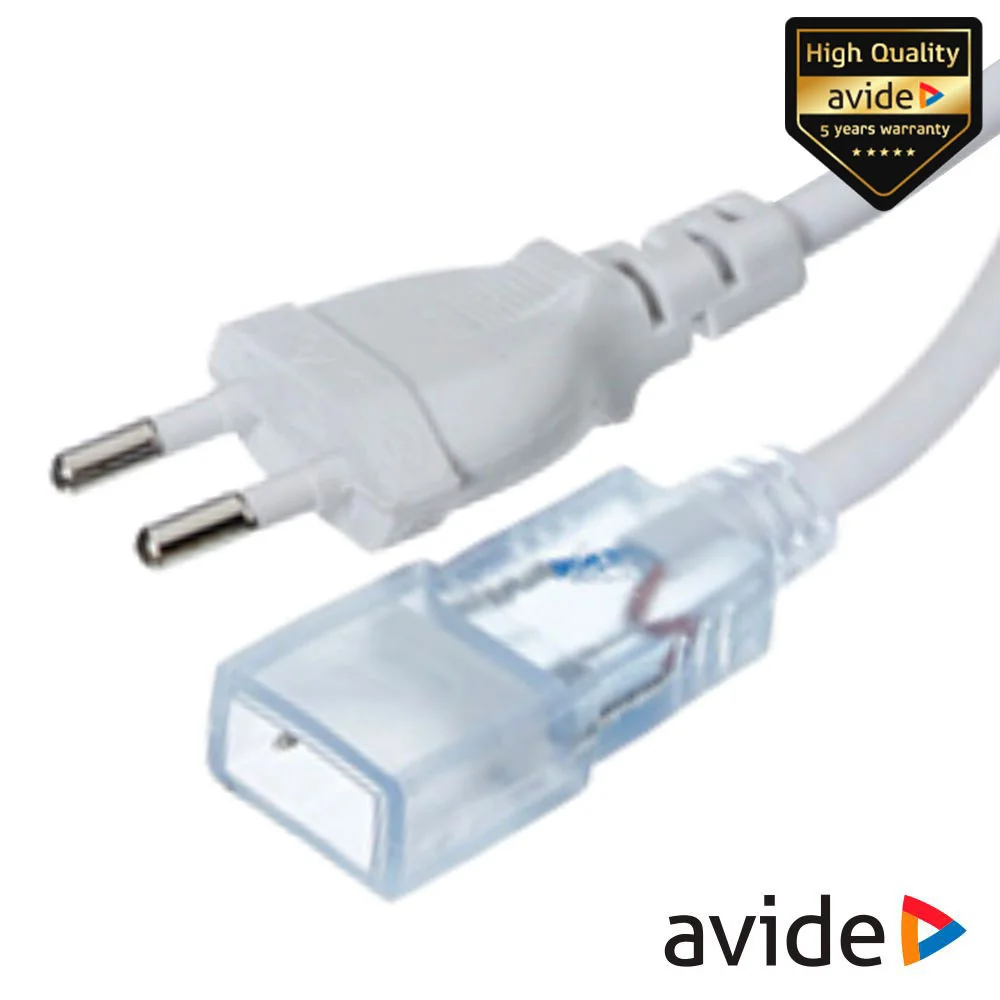 Cabo Alimentação P/ Fita LEDS 3528 220V IP65 AVIDE