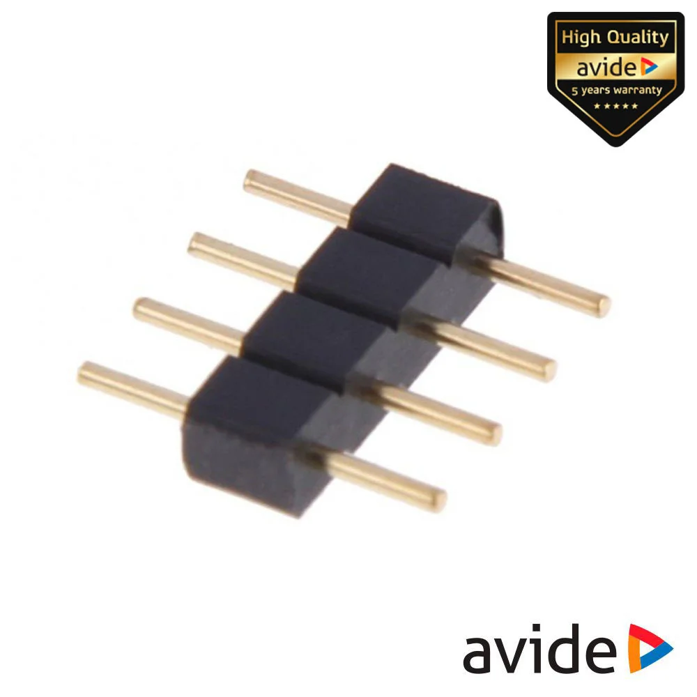 União P/ Fita LEDS 4p RGB IP20 AVIDE