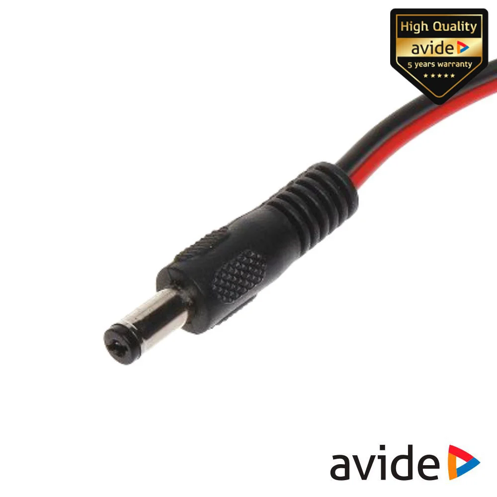 Ficha DC Macho P/ Fita de LEDS 12V Monocor AVIDE