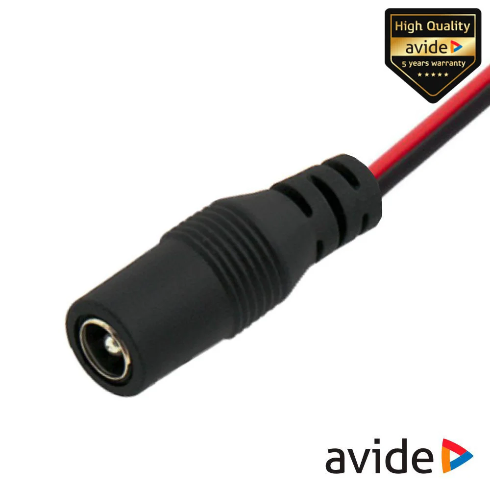 Ficha DC Fêmea P/ Fita de LEDS 12V Monocor AVIDE