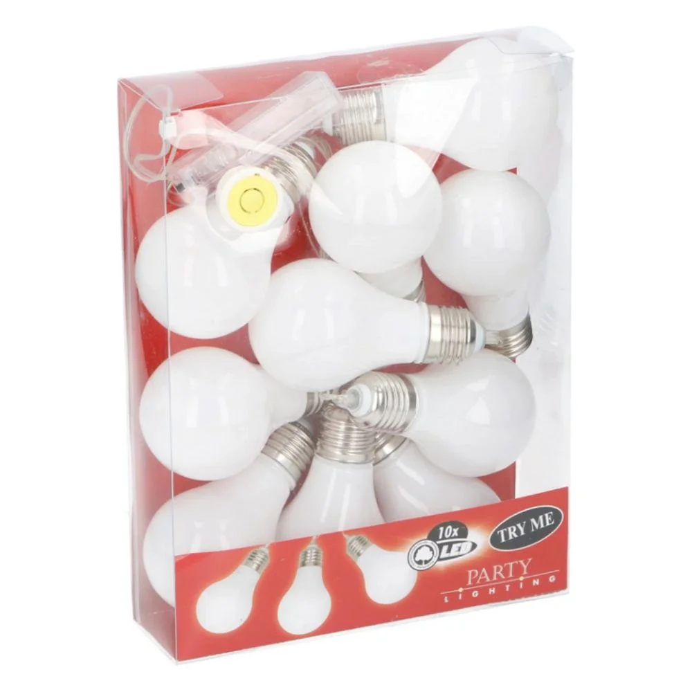 Corrente de Iluminação C/ 10 Lâmpadas E27 165cm