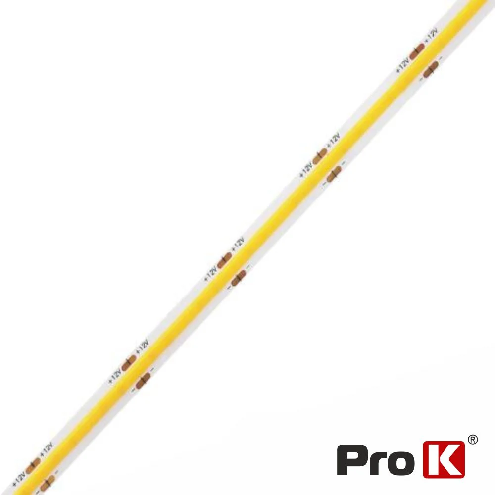 Fita COB 12V 14W/m 6500K 5m IP65 PROK