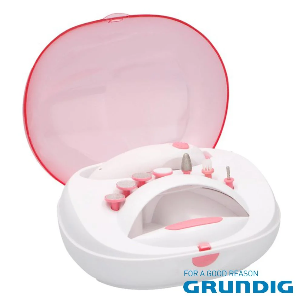 Conjunto de Manicure E Pedicure C/ 7 Acessórios GRUNDIG