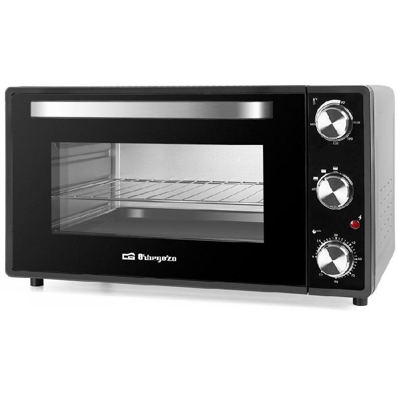 Forno Eléctrico Orbegozo 2000W Capacidade 38L Preto