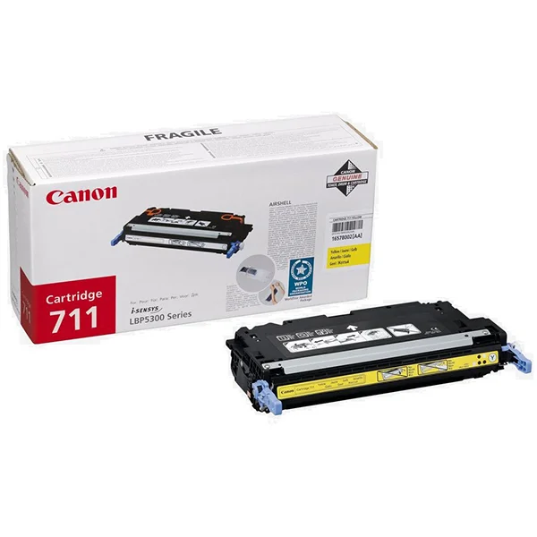 Toner Canon Amarelo 711 Mf8450/Lbp5300/Mf9220