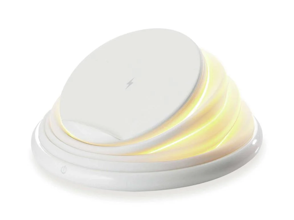 Carregador Conceptronic Wireless 10W Led Branco