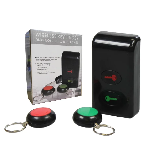 Conjunto De 2 Porta-Chaves E Receptor C/Detector