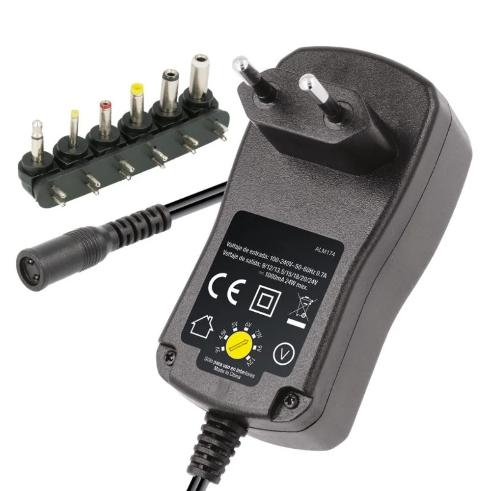 Alimentador Compacto Universal 9-24v 1a 24w