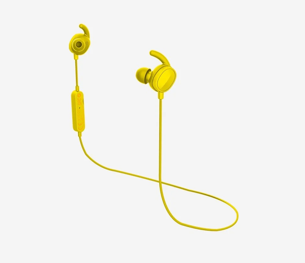 Auriculares Spc C/ Microfone integrado Amarelo