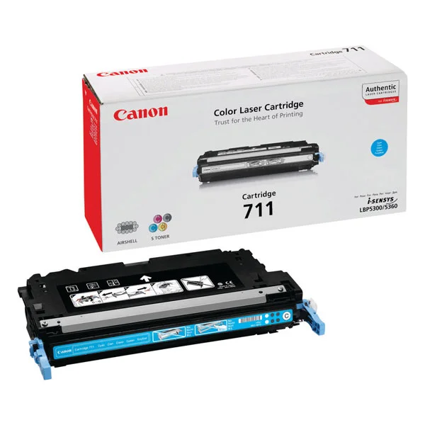Toner Canon Azul 711 Mf8450/Lbp5300/Mf9220