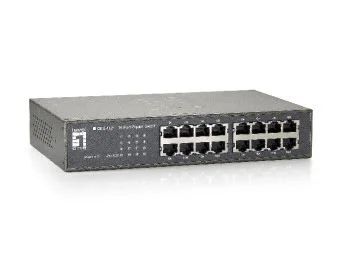 Switch Levelone 16 Portas 10/100/1000mbps Geu-1621