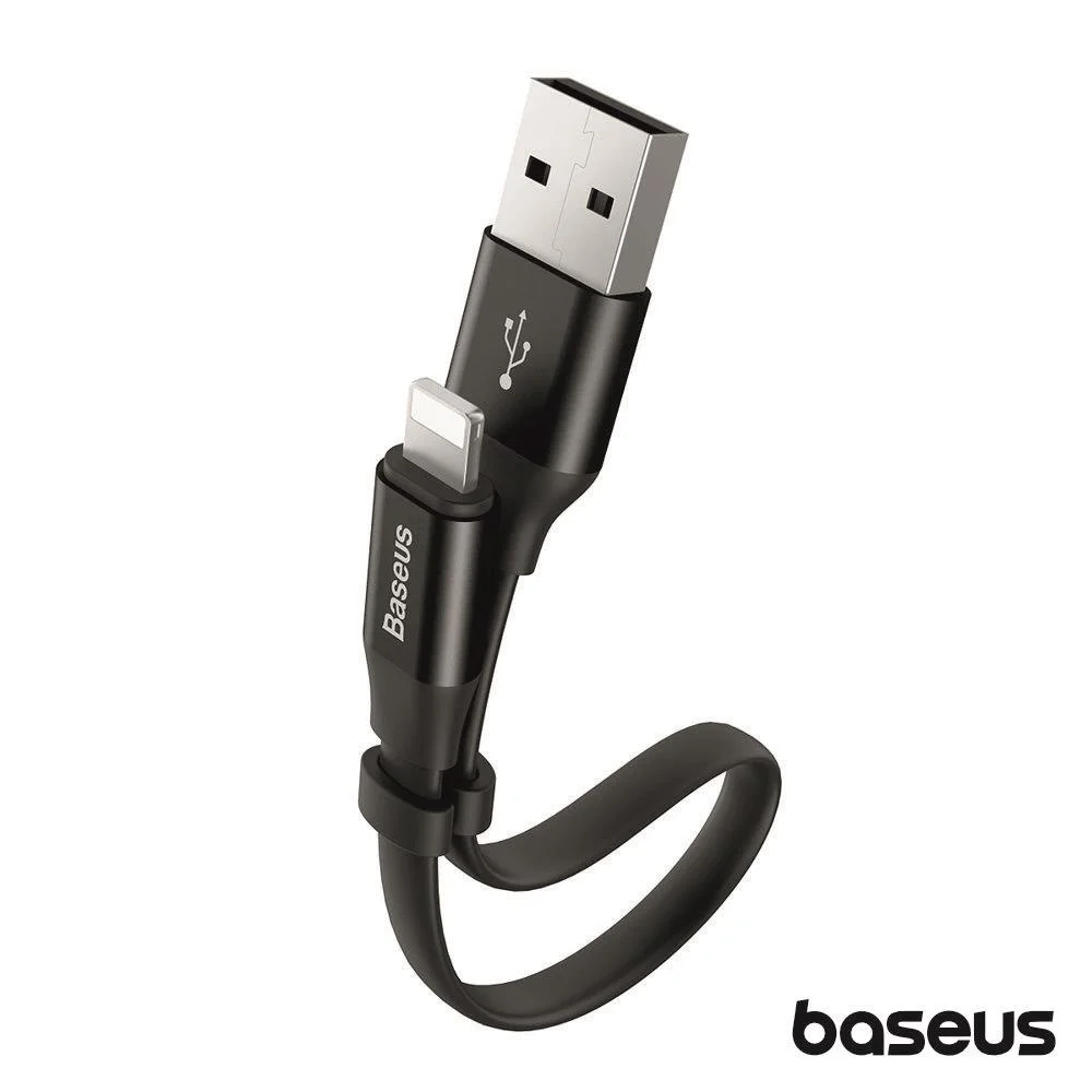 Cabo Flat USB-A 2.0 Macho / Lightning 0.23m BASEUS