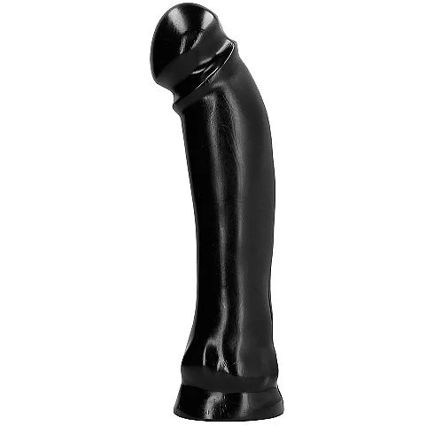 Dildo All Black Dong 33cm Preto