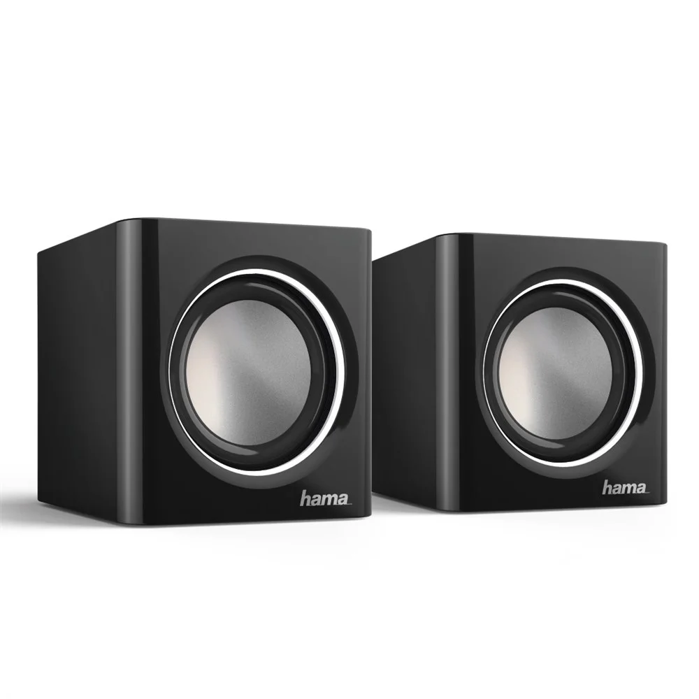 Colunas Hama P/ Pc Sonic Mobil185 Preto