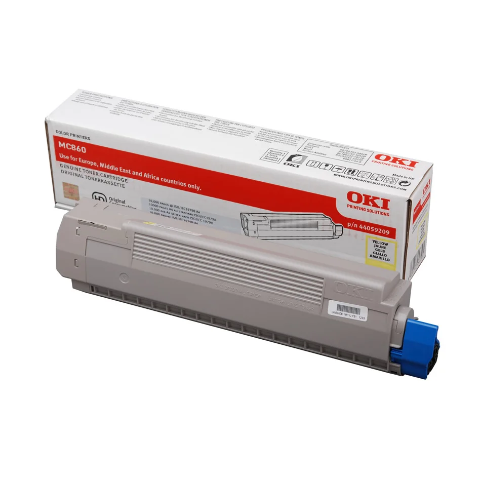 Toner Oki 44059209 Amarelo 10k a 5% - MC860 MFP