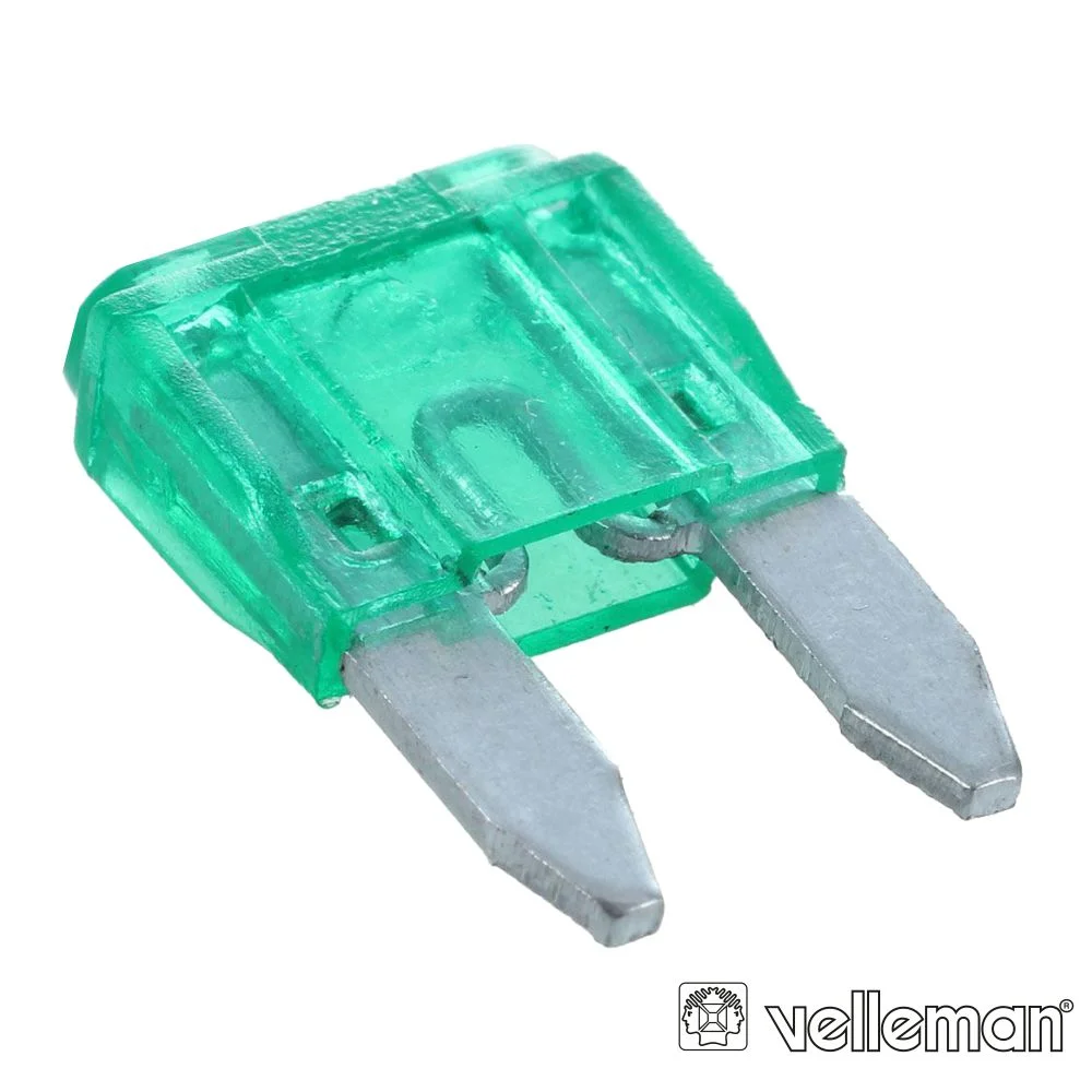 Fusível De Automóvel Mini 30a Verde VELLEMAN