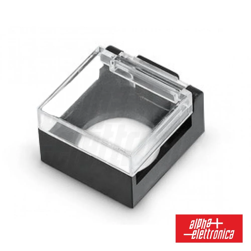 Caixa de Plástico P/ Comutador Pulsador Ø16mm 24.1x24.1mm