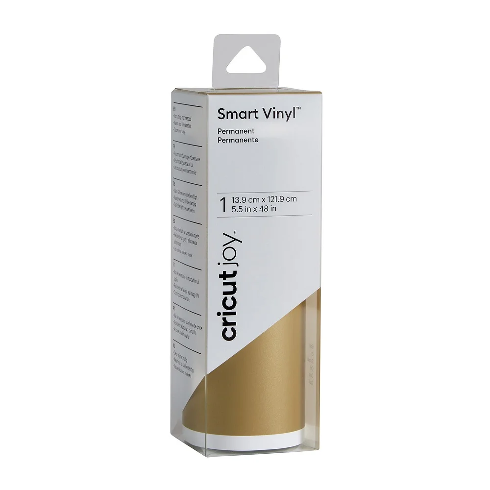 Vinil Cricut Joy Smart Vinyl Permanente 13.9x121.9cm Gold M3