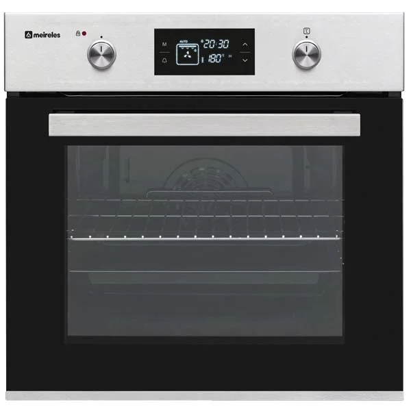 Forno Elétrico de Encastre Meireles MF Pyrolytic Pirolítico 65 Litros A Inox