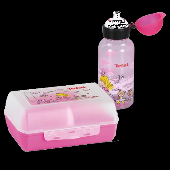 Garrafa + lancheira set princess tefal - k3169114