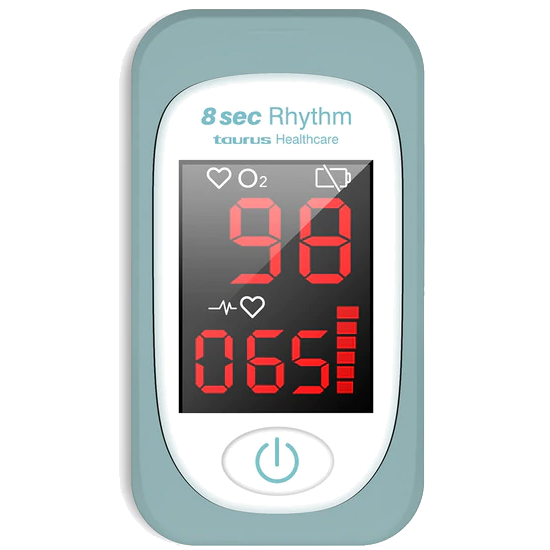 Pulsioximetro de dedo taurus 8 seg rhythm - 985.004