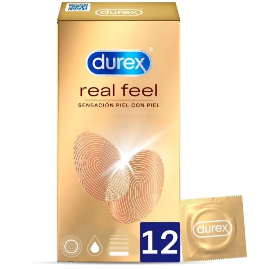 Preservativos Durex Real Feel 12 Units