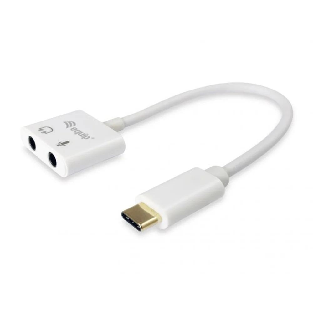 Adaptador Equip USB C (M) - Jack (in + out)