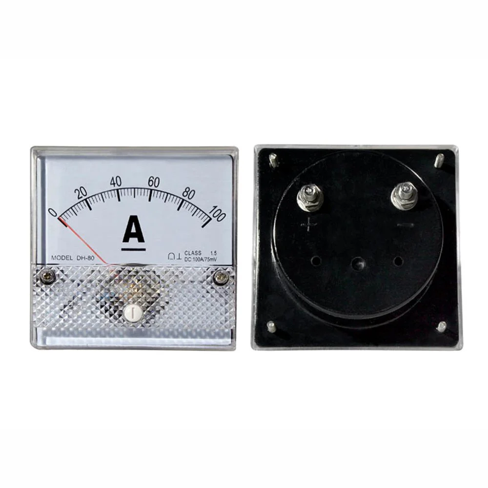 Amperímetro Analógico de Painel 100A DC