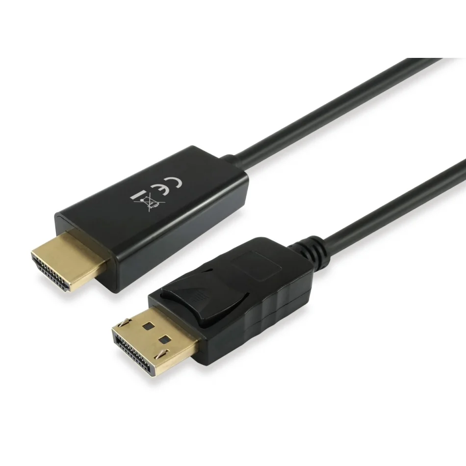 Cabo Adaptador EQUIP DisplayPort to HDMI 5M Preto 119392