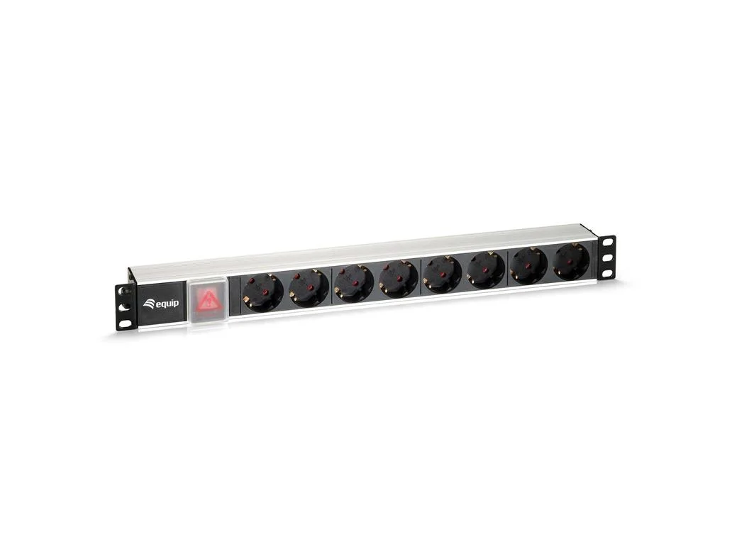 Régua Equip 8 Tomadas Cee7/4 W. 1,8m (19") Aluminio - 333293