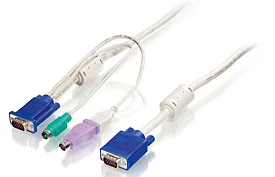 Levelone Kvm Cable Ps/2 + Usb 5,00m Acc-2103