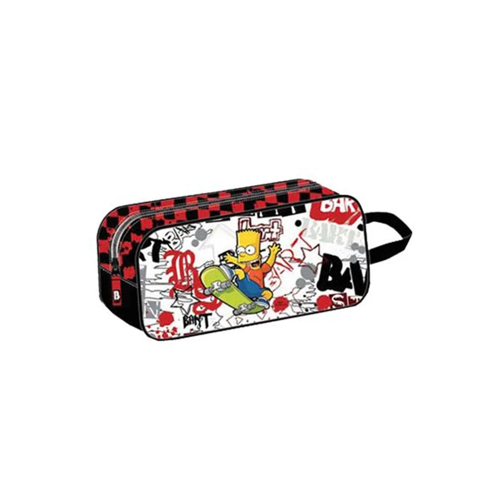 Bolsa C/ Asa P/ Desporto Simpsons Skate 34x15x14cm