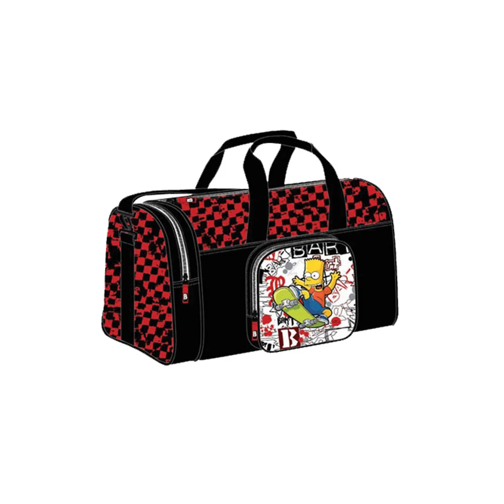 Saco De Desporto Simpsons Skate 33x43x15cm