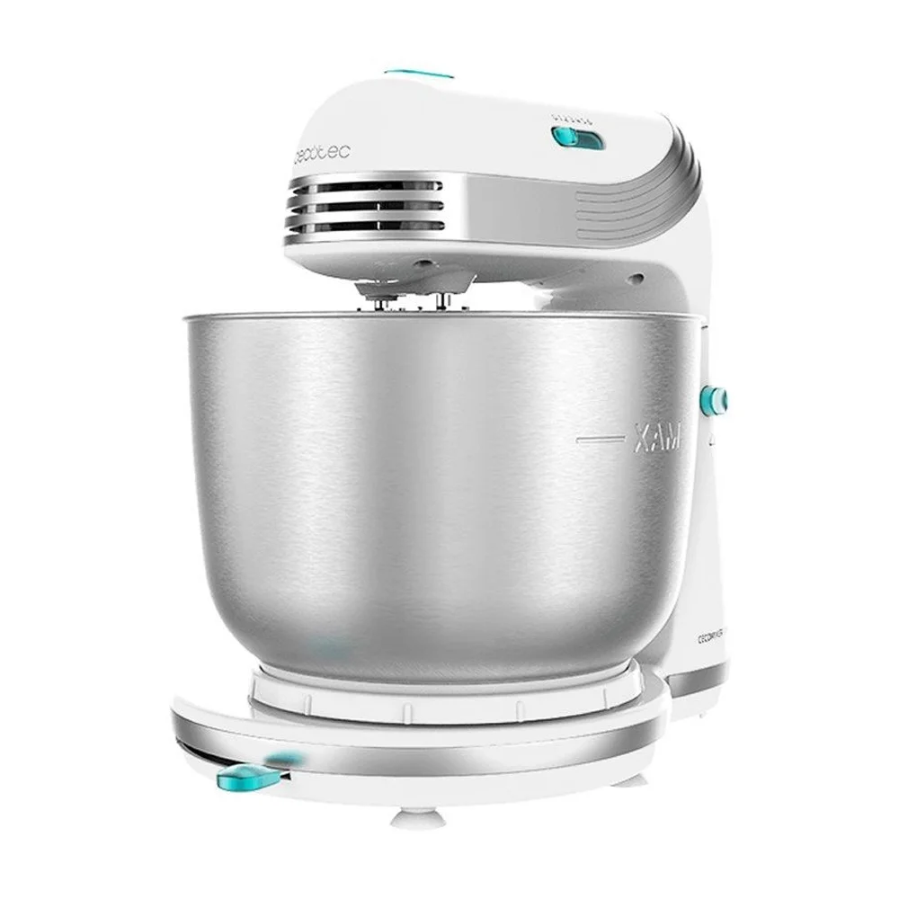 Batedeira Cecotec Cecomixer Easy 250W Branca 3Lt Tigela Inox