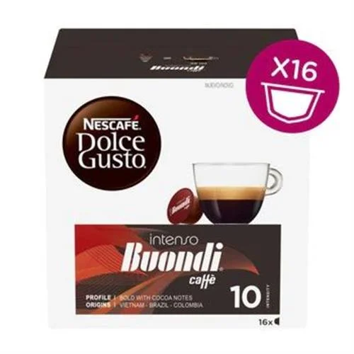 cápsulas dolce gusto 48un(3x16) -buondi intenso